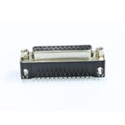De Schakelaar Rechte hoek 25 Pin Female Connector For-PCB PBT Achterrohs van WCON DB25