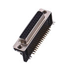 De Schakelaar Rechte hoek 25 Pin Female Connector For-PCB PBT Achterrohs van WCON DB25