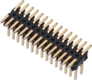 Van de de Speldkopbal van SMT LCP 0.80*1.20 de Zwarte Dubbele rij met van de de Spoelverpakking van GLB H=1.4 de Gouden flits ROHS