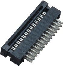 WCON 1.27mm de Schakelaar2*13p PBT 30%GF UL94V-0 Messing Sel Au/Ni van de ONDERDOMPELINGSstop