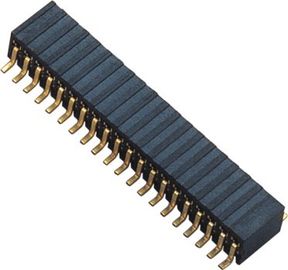 1.27mm de Vrouwelijke Dubbele Schakelaar SMT PA9T BK H=3.5 G/F van de Rijkopbal