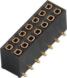 Huidige Vrouwelijke Kopbal 2.54 Hoogte 1000V AC/DC 3.0AMP van de Signaaltransmissie