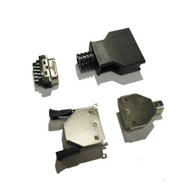 Zwart van de Schakelaarsscsi van de Computerspeld cen-TYPE 14 Speld Mannelijke PBT Zwarte Sel.5U“ Au/Sn ROHS