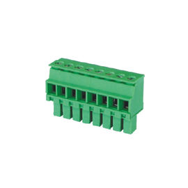 PA66 3.50mm Pluggable Groene Wijfje van de Eindblokkenschakelaar