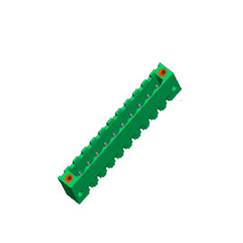 PA66 Pluggable Voer door Eindblok met Slot 5.08mm voor Verbindingsdraad