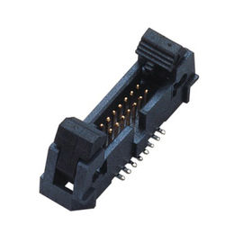 zwarte UL94V-0 de Klinkkopbal 1.27mm van 40P PA9T verpakking van de de Rechte hoek de korte buis van de uitwerperkopbal