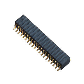 Fosfoorbrons 1.27mm Vrouwelijk de Kopbal Dubbel Zijtussenvoegsel 90°DIP H=3.45 ROHS van 2x20