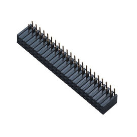 Fosfoorbrons 1.27mm Vrouwelijk de Kopbal Dubbel Zijtussenvoegsel 90°DIP H=3.45 ROHS van 2x20