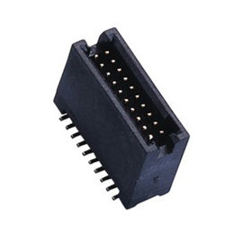 zwart plastiek 1,27 Vakje Kopbal 50Pin SMT LCP met Diff.Post materiële ROHS op hoge temperatuur