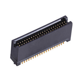 zwart plastiek 1,27 Vakje Kopbal 50Pin SMT LCP met Diff.Post materiële ROHS op hoge temperatuur