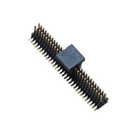 1.0mm 1*15P Pe van de de Kopbalschakelaar van de ONDERDOMPELINGSpa9t Zwarte Enige Speld Zak voor PCB-Raad