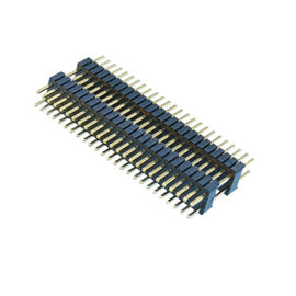 PCB-Raadsmannetje 1.27*2.54mm van de de Schakelaar het Dubbele Rij van de Speldkopbal Messing H=2.54 van SMT PA9T Dubbele Plastic