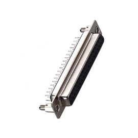 SUB Dubbele Rij 9 het Type van Pin Male Connector PBT Messings3.0amp Huidige Classificatie ROHS van WCON 180°DIP D