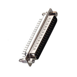 SUB Dubbele Rij 9 het Type van Pin Male Connector PBT Messings3.0amp Huidige Classificatie ROHS van WCON 180°DIP D