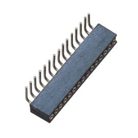 De Kopbal van WCON 1.27mm om Pin Header Female 10 Pin Anti Vibration With Brass-Koker