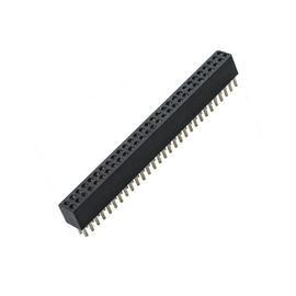 De Kopbal van WCON 1.27mm om Pin Header Female 10 Pin Anti Vibration With Brass-Koker