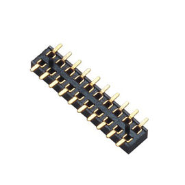 1.27mm het Dubbele Wijfje van de de Kopbalschakelaar van de Rij180° SMT Speld met Verschillend Post en Metaal