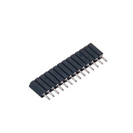 2.54mm Wijfje om van de de Schakelaar Dubbele Rij van de Speldkopbal de Rechte hoekpps Zwarte