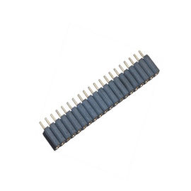2.54mm Wijfje om van de de Schakelaar Dubbele Rij van de Speldkopbal de Rechte hoekpps Zwarte