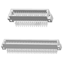 2.54mm DIN 41612 Plaat aan plaat verbinding van de Schakelaarpbt UL94V-0 de Europese contactdoos