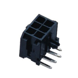 3.0mm Mirco de Mini Geschikte Draad van de Stophuisvesting om Schakelaar PA66 Zwarte ROHS in te schepen