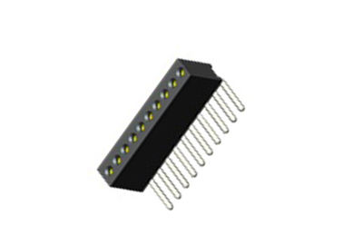 1.27mm 1*15P Kopbal van de de Schakelaar de Vrouwelijke Ronde Speld van de Rechte hoekonderdompeling WCON