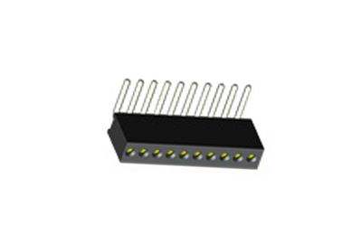 1.27mm 1*15P Kopbal van de de Schakelaar de Vrouwelijke Ronde Speld van de Rechte hoekonderdompeling WCON