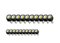 WCON 2,54 mm om lengte 8.3mm van Pin Header Singer Row 180°DIP H=3.0 PPS zwarte ROHS