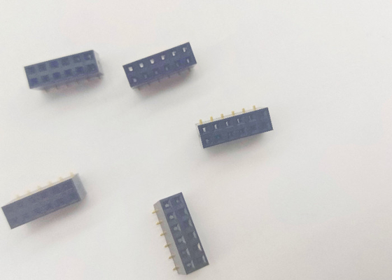 SMT-Type 2,54 van de Vrouwelijke de PA9t Mm Kunststof van de Kopbal Rechte hoek