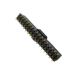 SMT-Type Pin Header Connector Female 2,54 Gouden Flits ROHS van de Hoogte de Dubbele Rij H=7.1
